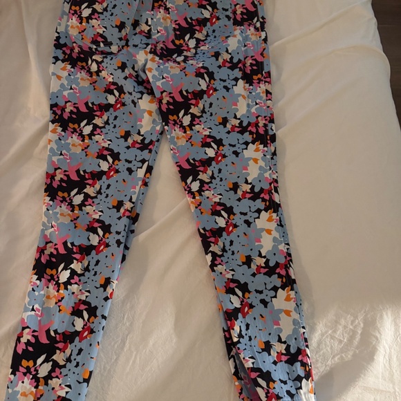 Peace of Cloth Floral Stretch Pants – Multicolor – Size 10 - Picture 5 of 6